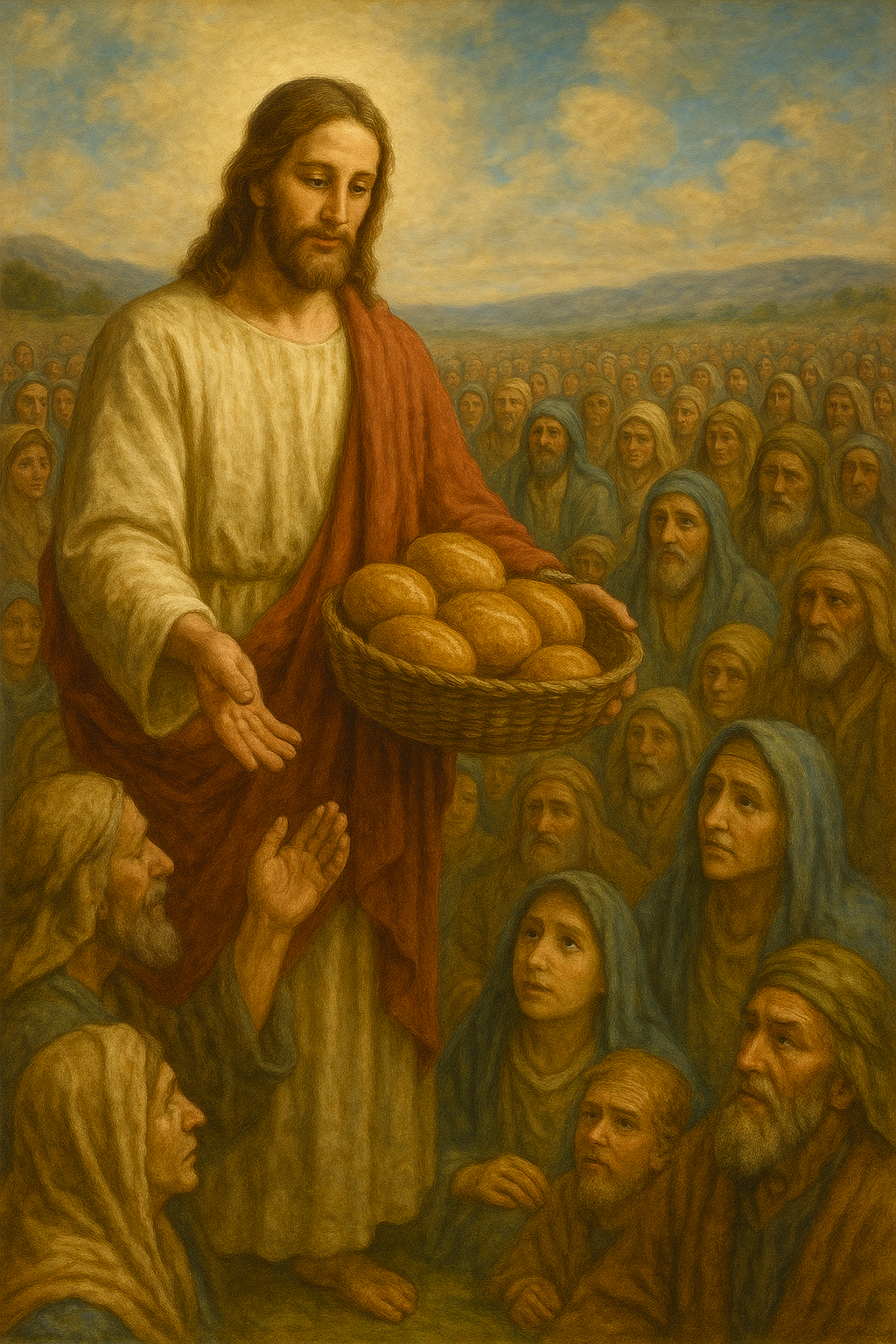 Jesus Multiply Bread