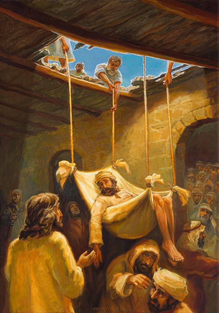 Jesus Healed the Paralyse Man