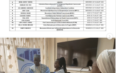 🗳️ Présidentielle 2025 au Cameroun : 12 candidats, une élection pleine de promesses 🇨🇲✨